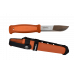 Faca Morakniv Kansbol (S) laranja queimado c/ bainha Multi-Mount